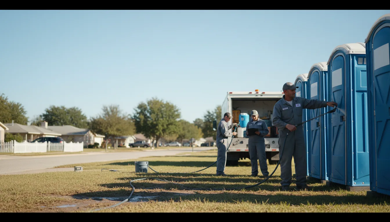 Long-Term Portable Toilet Rental in Eddyville, NE near me